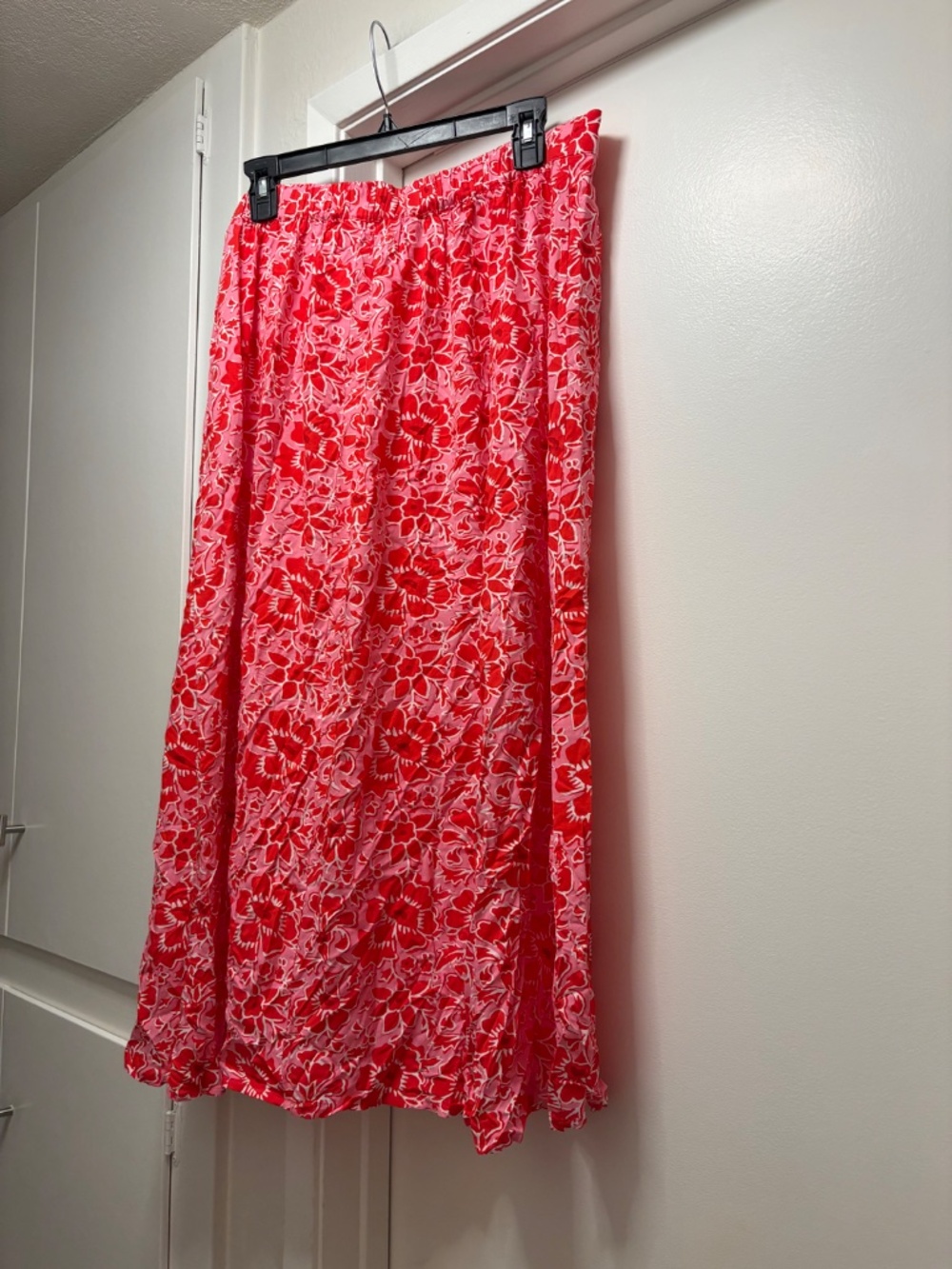 J. Crew floral faux-wrap skirt - size large - Picture 2 of 9